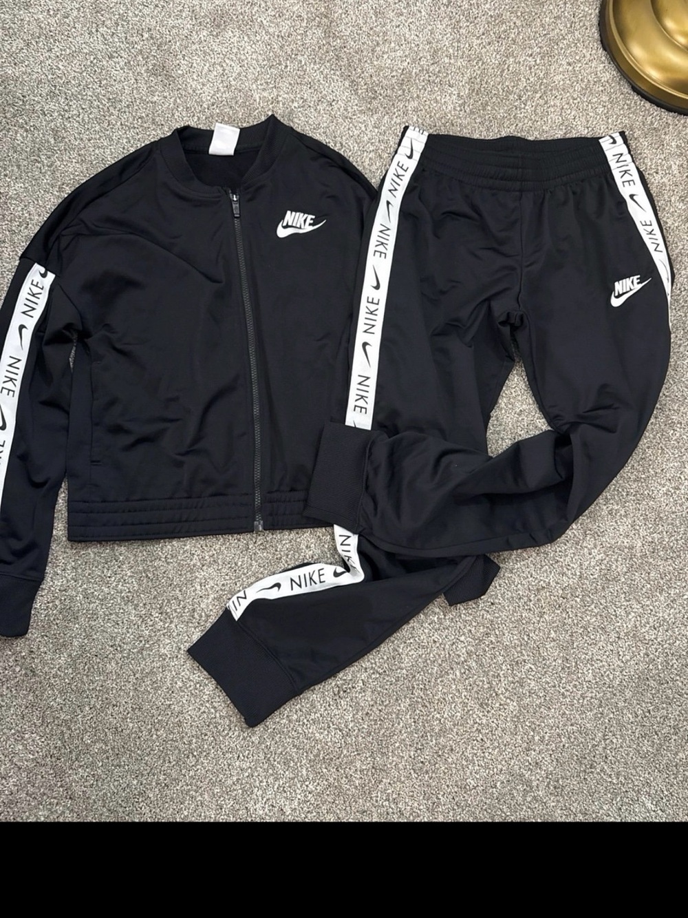 Nike Black Tracksuit Set- Boys